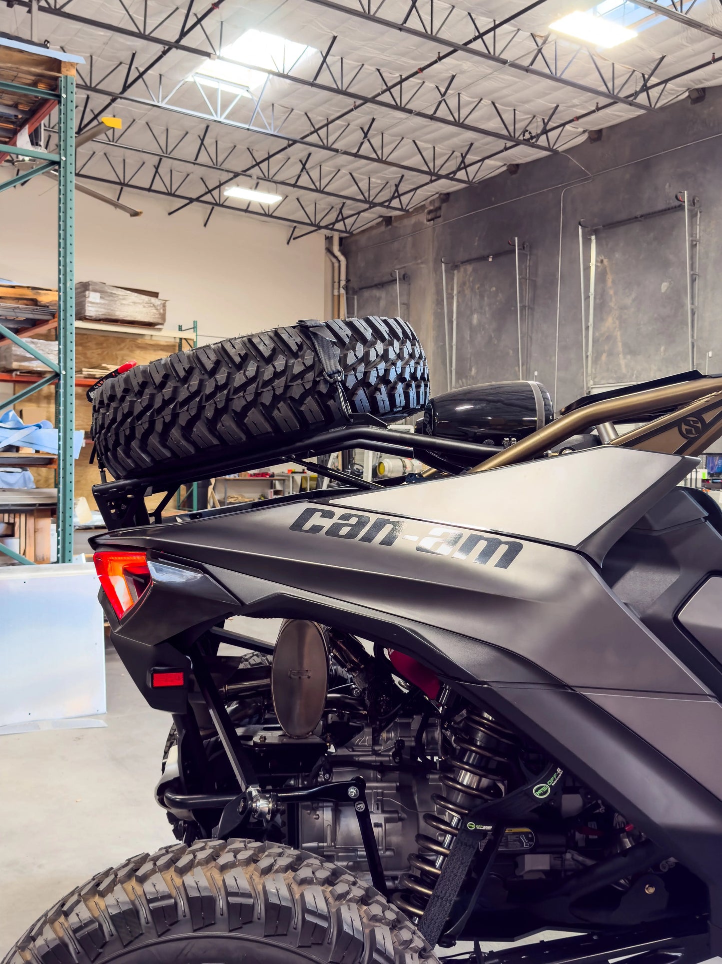 Can-Am Maverick R Spare Tire Carrier