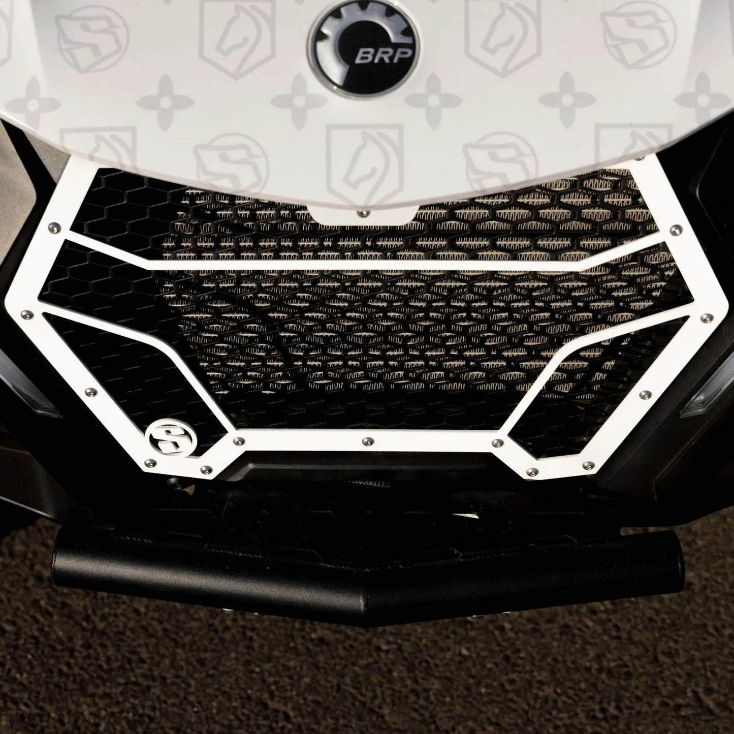SDR Motorsports Can-Am Maverick R Front Grille Kit White