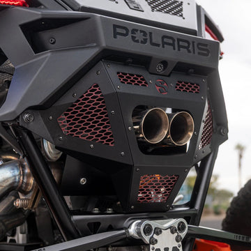 Polaris RZR Pro R Rear Exhaust Grille Cover SDR Motorsports