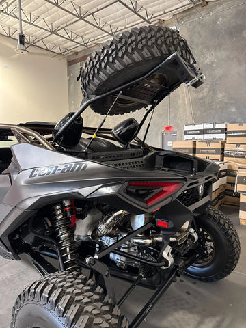 Can-Am Maverick R Spare Tire Carrier SDR Motorsports