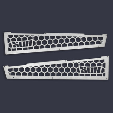Polaris RZR XP 1000/Turbo/Turbo S Bed Side Grille Kit (Short) SDR Motorsports