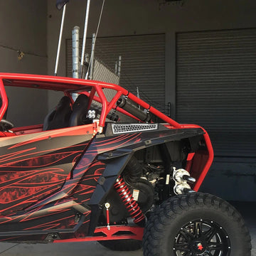 Polaris RZR XP 1000/Turbo/Turbo S Bed Side Grille Kit (Short) SDR Motorsports