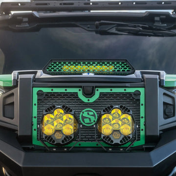 Polaris Xpedition Hood Mounted Light Bar Scoop SDR Motorsports