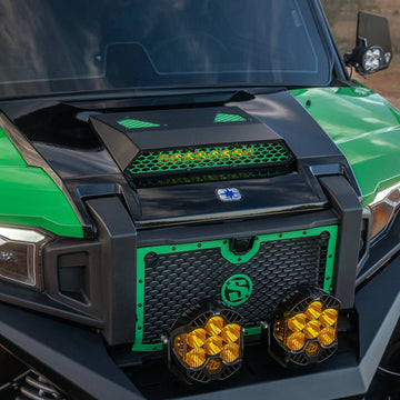 Polaris Xpedition Hood Mounted Light Bar Scoop SDR Motorsports