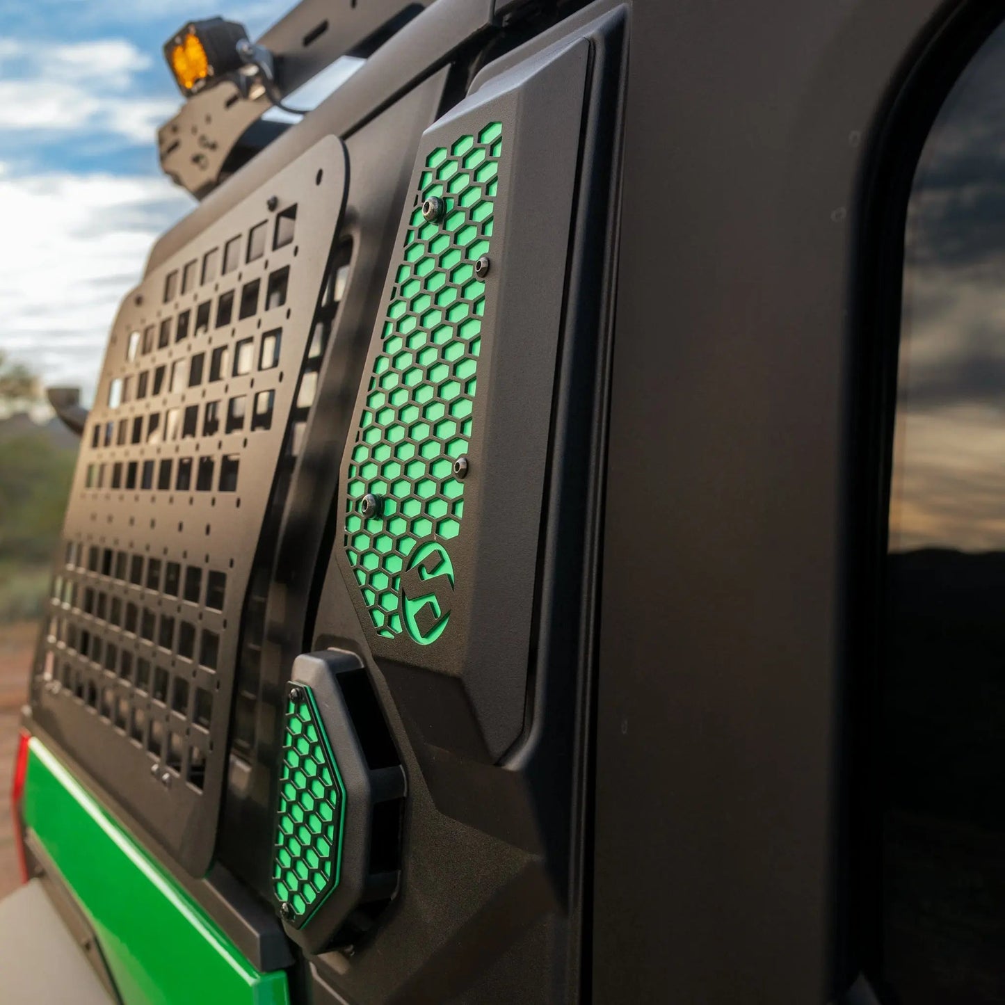 Polaris Xpedition Side Vent Overlay Plates SDR Motorsports