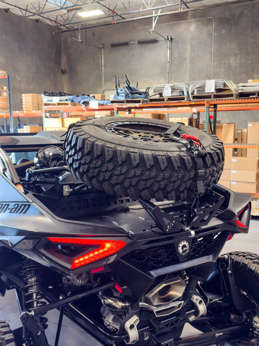 Can-Am Maverick R Spare Tire Carrier SDR Motorsports