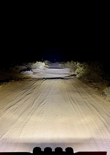 10 Light U-Con Interlocking Off Road LED Pod With Amber or White DRL Running Light