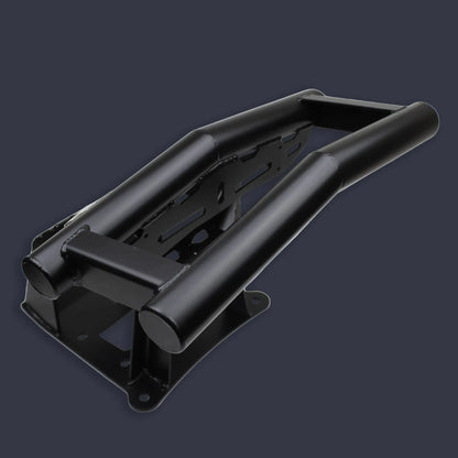 Polaris RZR Pro R/Pro S/Turbo R Double Tube Front Bumper with Winch Mount Close Up View