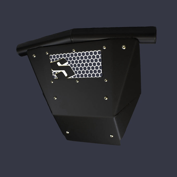 Polaris RZR Pro R/Pro S/Turbo R Pre-Runner Single Tube Front Bumper Angled View