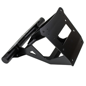 Polaris RZR Pro R/Pro S/Turbo R Single Tube Front Bumper with Winch Mount Back Angle