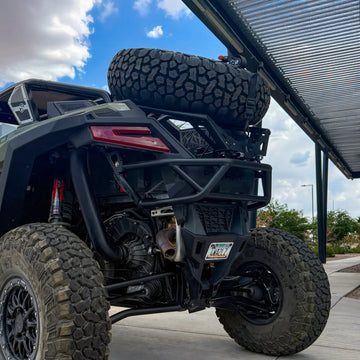 Polaris RZR Pro S/Pro XP/Turbo R X-Plorer Series Spare Tire Carrier Bottom View