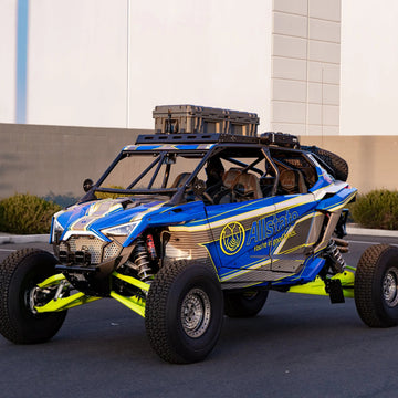 Polaris RZR Pro XP 4 X-Plorer Series Roof Rack Angled View