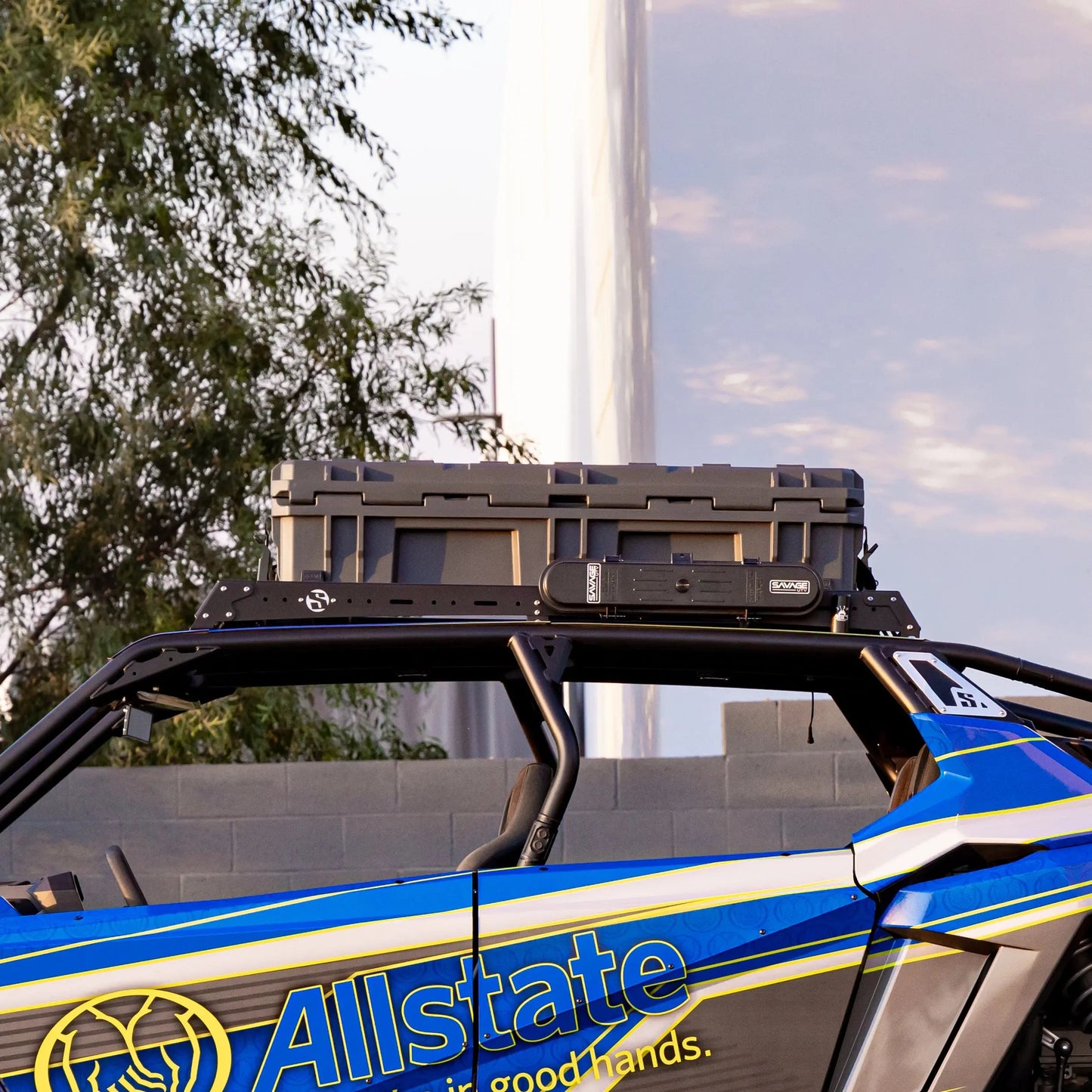 Polaris RZR Pro XP 4 X-Plorer Series Roof Rack Side View