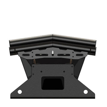 Polaris RZR Pro XP Double Tube Front Bumper with Winch Mount Back