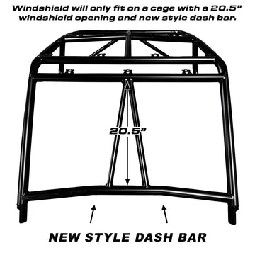 Polaris RZR XP 1000/Turbo/Turbo S Fastback Sport Cage Measurement