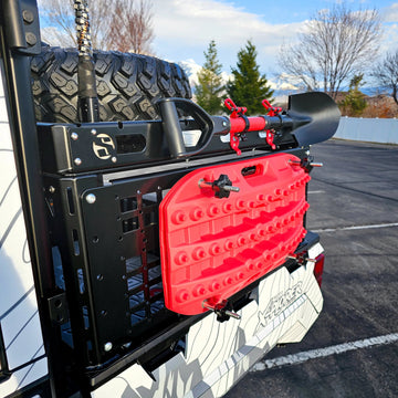 Polaris Ranger XP 1000 X-Plorer Series Bed Rack Basket Close Up