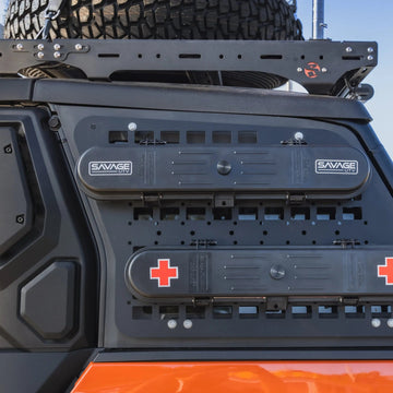 Polaris Xpedition ADV X-Plorer Series Roof Rack Extension Side View