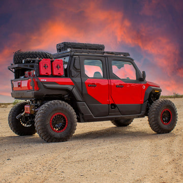 Polaris Xpedition X-Plorer Series Bed Rack System Desert Sky