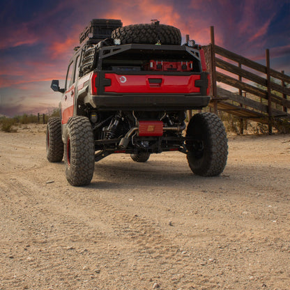 Polaris Xpedition X-Plorer Series Bed Rack System Rear View