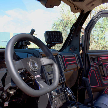 Polaris Xpedition X-Plorer Series Dash Accessory Panel SDR Motorsports Installed