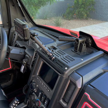 Polaris Xpedition X-Plorer Series Dash Accessory Panel SDR Motorsports Top View
