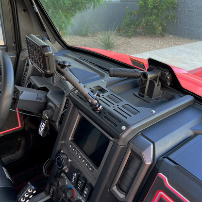 Polaris Xpedition X-Plorer Series Dash Accessory Panel SDR Motorsports Top View