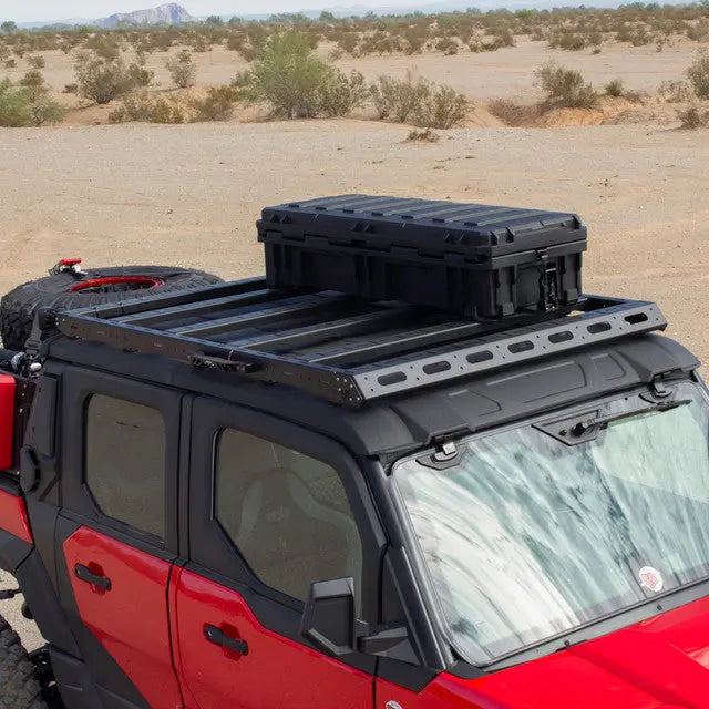 Polaris Xpedition X-Plorer Series Roof Rack Cross Bow Top View