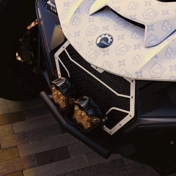 SDR Motorsports Can-Am Maverick R Front Grille Kit Powder Coated