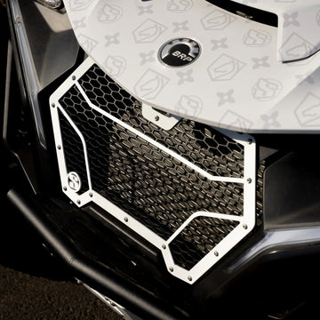 SDR Motorsports Can-Am Maverick R Front Grille Kit Top View