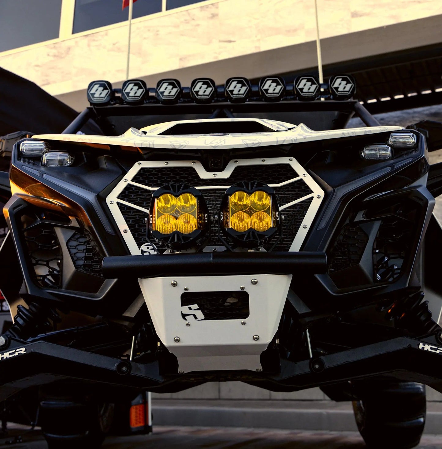 SDR Motorsports Can-Am Maverick R Front Grille Kit Under