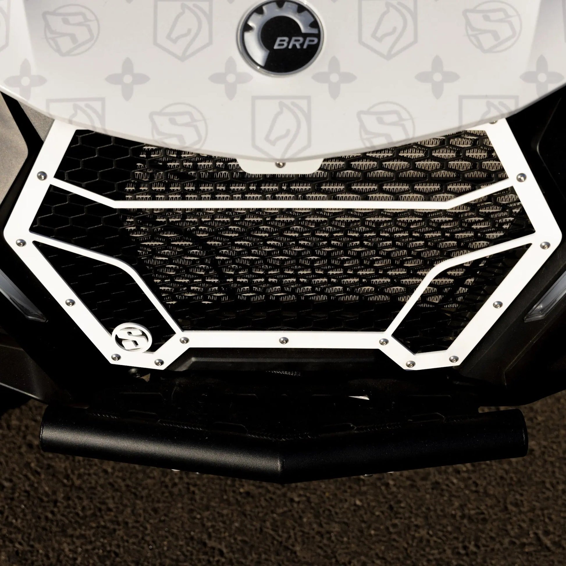 SDR Motorsports Can-Am Maverick R Front Grille Kit White