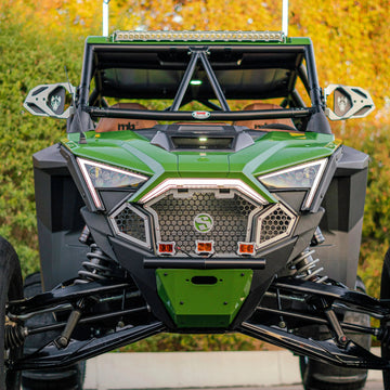 SDR Motorsports Polaris RZR Pro R/Turbo R Front Grille Kit Front View