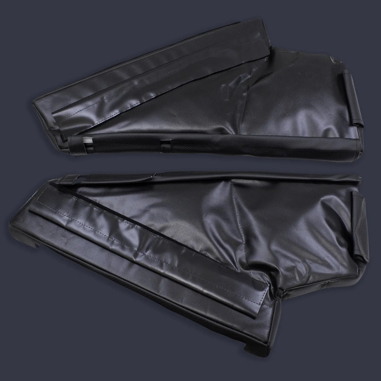 SDR Motorsports Polaris RZR Pro XP/Pro R/Turbo R Front Hi-Bred Door Storage Bags Back View