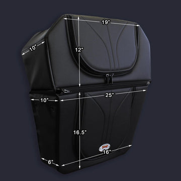 SDR Motorsports Polaris RZR Pro XP/Pro R/Turbo R Hi-Bred Storage/Cooler Bag Dimensions