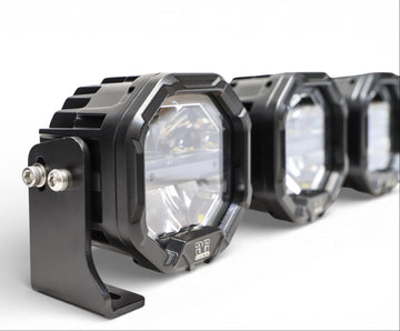 10 Light U-Con Interlocking Off Road LED Pod With Amber or White DRL Running Light