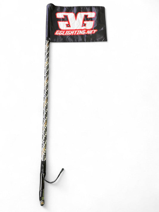Revo 4 foot RGB Bluetooth Lighted Whip product photo