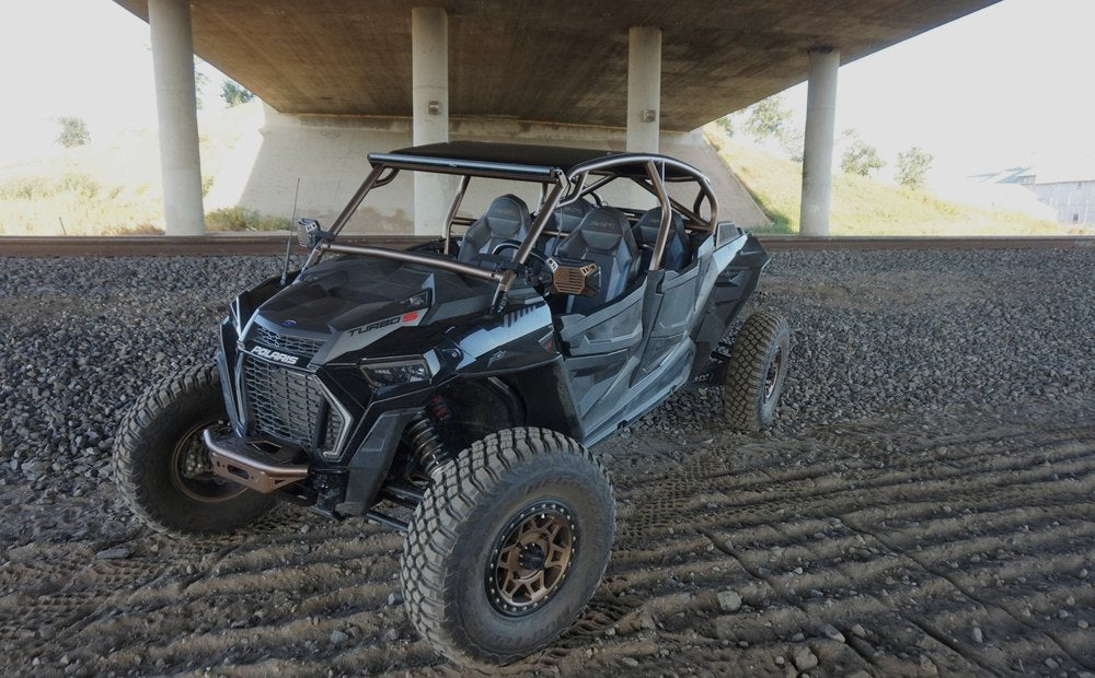 Tule Fab Works Can-Am Maverick custom cage finished build