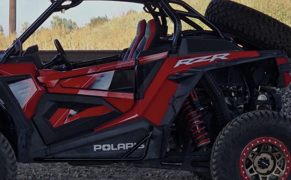 Polaris RZR Turbo R custom cage finished build